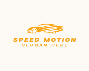 Fast Sports Car Transportation logo design