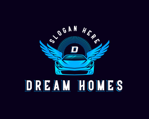 Automotive Car Wings logo