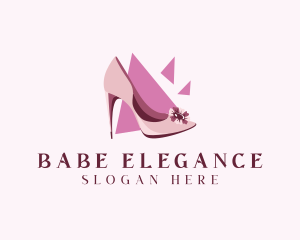 Elegant Stiletto Heels logo design