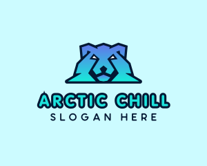 Modern Polar Bear logo