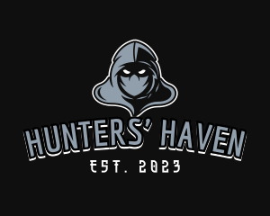 Ninja Hunter Gaming logo design