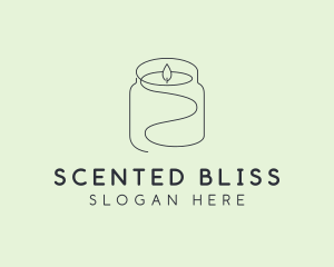 Scented Candle Boutique logo design