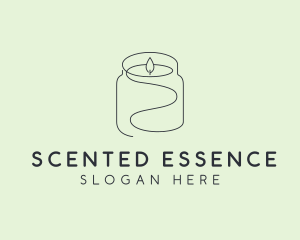 Scented Candle Boutique logo design