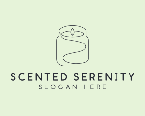 Scented Candle Boutique logo design