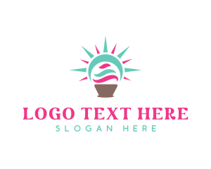 Sunny Cupcake Pastry logo