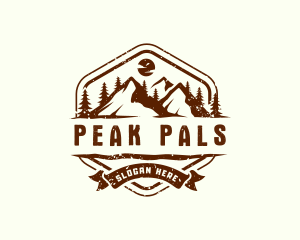 Mountain Peak Environment logo design