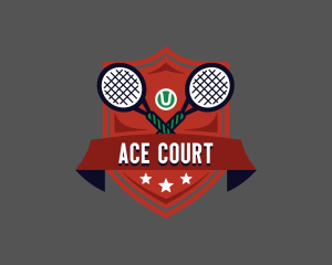 Sports Tennis Racket logo