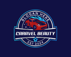 Car Wash Automotive logo design