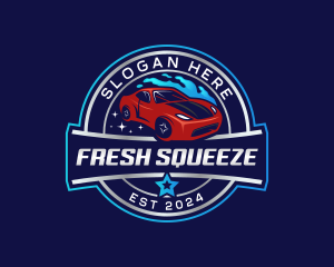 Car Wash Automotive logo design