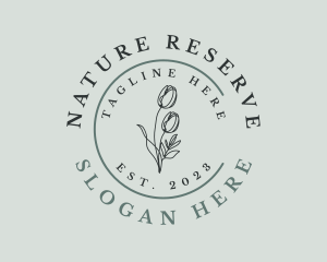 Natural Beauty Wellness Wordmark logo design