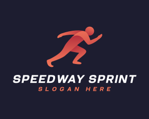 Sprinter Athlete Runner logo