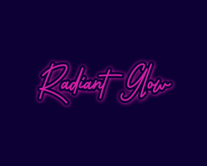 Neon Light Signature logo design