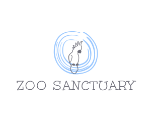 Cockatoo Bird Sanctuary logo design