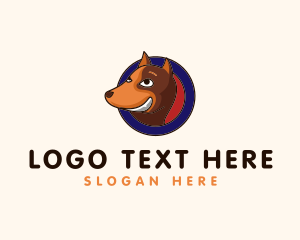 Pet Dog Badge logo