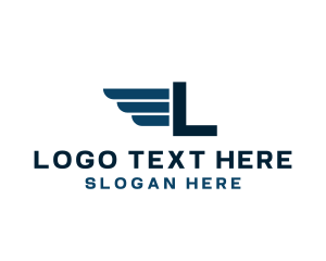 Logistics Wings Cargo Mover logo