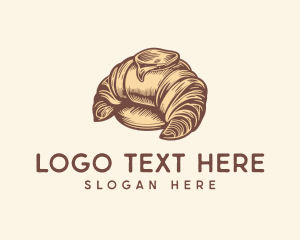 Croissant Bread Bakery logo