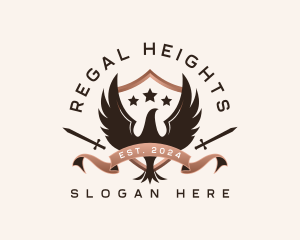 Regal Eagle Crest logo design