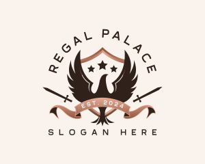 Regal Eagle Crest logo design