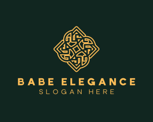 Elegant Intricate Tile logo design