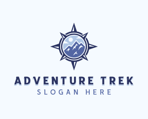 Travel Compass Adventure logo design