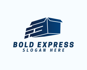 Express Box Package logo design