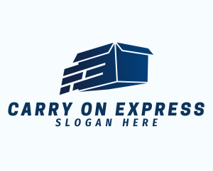 Express Box Package logo design