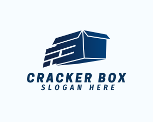 Express Box Package logo design