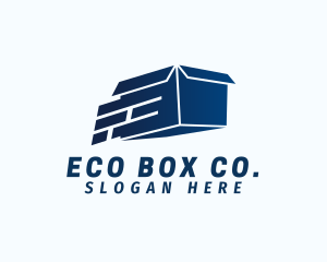 Express Box Package logo design