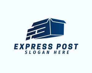 Express Box Package logo design