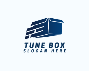 Express Box Package logo design