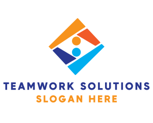 People Team Collaboration logo