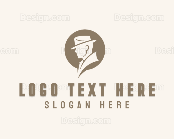 Gentleman Fashion Stylist Logo