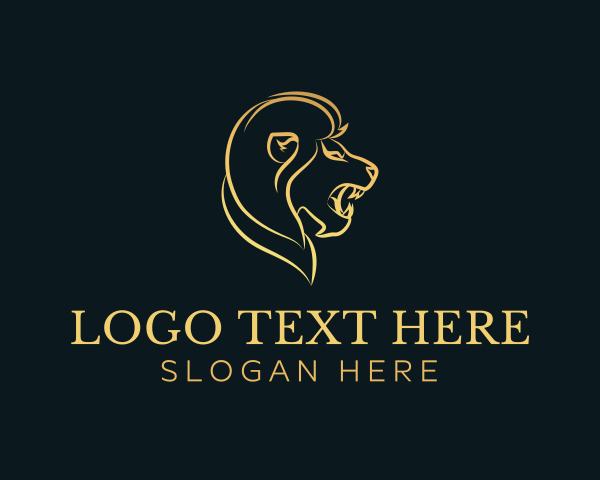 Gold logo example 3