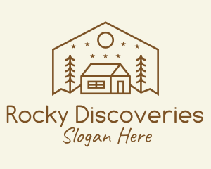Hipster Outdoor House logo