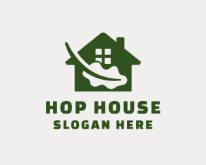 House Yard Gardening  logo design