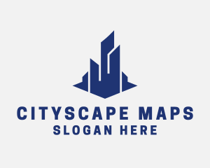 Cityscape Building Builder logo design