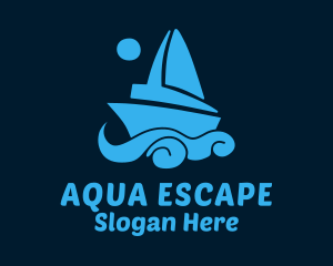 Nautical Sailboat Yacht logo