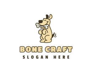 Pet Dog Bone logo design