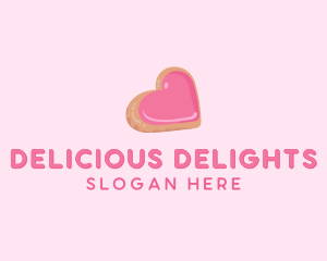 Sweet Heart Cookie logo design