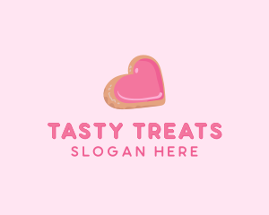 Sweet Heart Cookie logo design