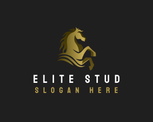 Wild Horse Stallion logo design