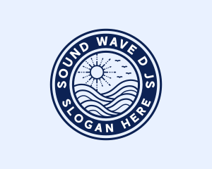 Beach Wave Resort  logo design