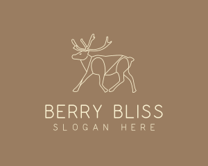 Stag Buck Wildlife logo design