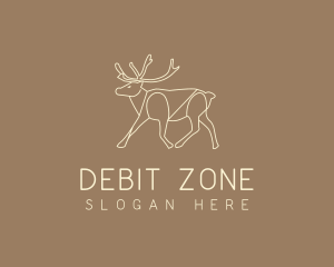 Stag Buck Wildlife logo design