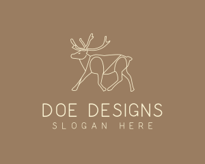 Stag Buck Wildlife logo