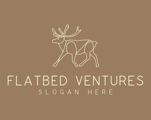 Stag Buck Wildlife logo design