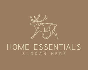 Stag Buck Wildlife logo design