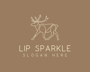 Stag Buck Wildlife logo design