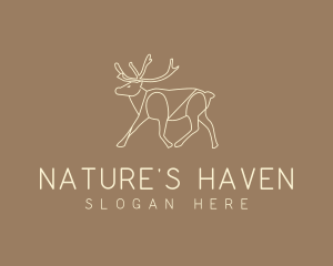 Stag Buck Wildlife logo