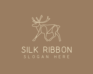 Stag Buck Wildlife logo design